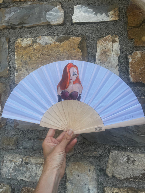 Ventagli dipinto a mano