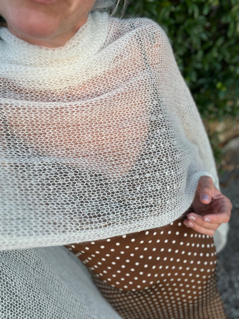 Stola Impalpabile in mohair