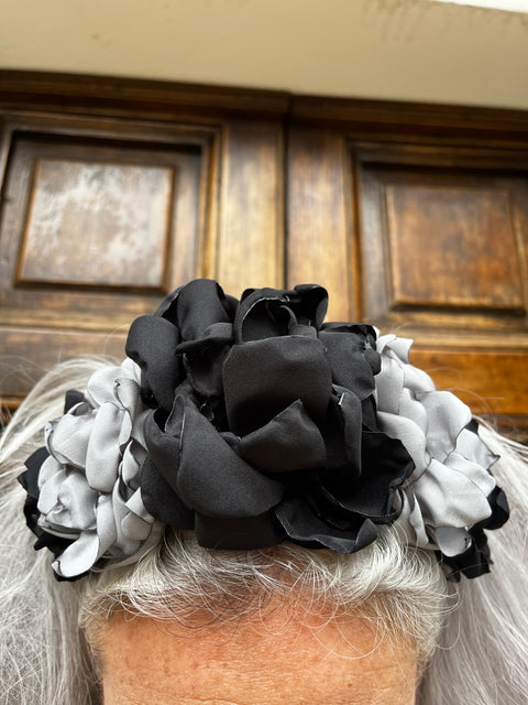 Cerchietto Halloween peonie