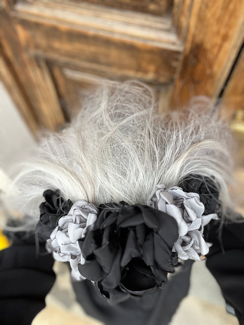 Cerchietto Halloween peonie