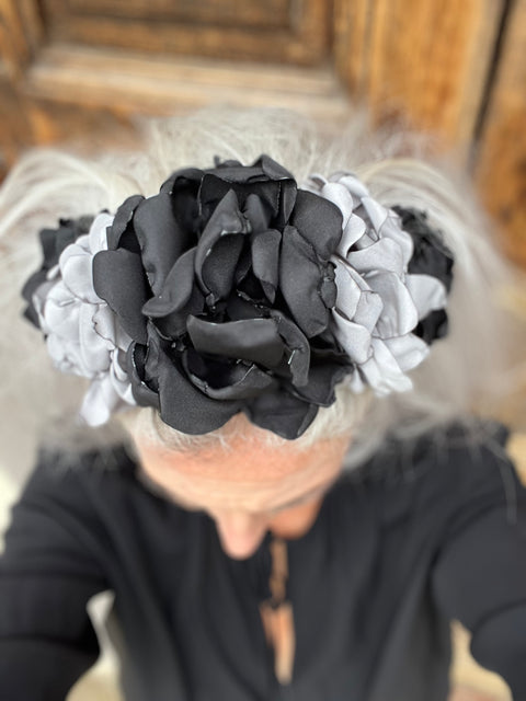Cerchietto Halloween peonie