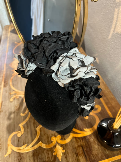 Cerchietto Halloween peonie