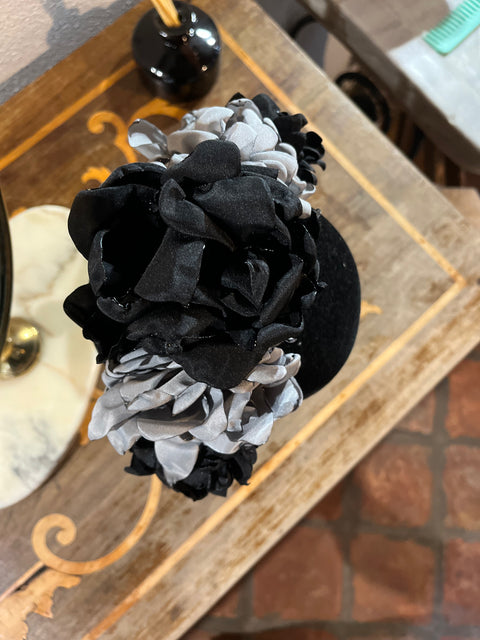 Cerchietto Halloween peonie