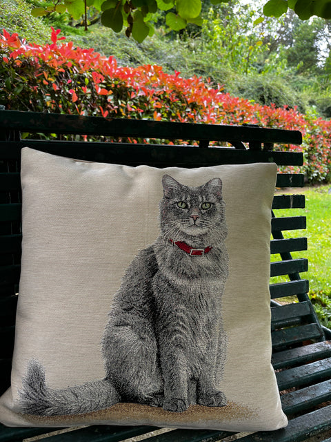 Cuscini gobeline gatti