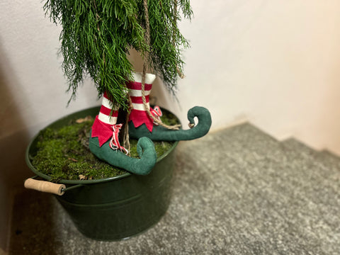 Scarpe e cappello da elfo