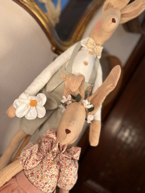 Conigli Adele e Giobatta