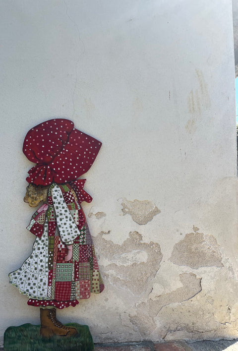 Sagome di legno dipinte a mano Holly Hobbie