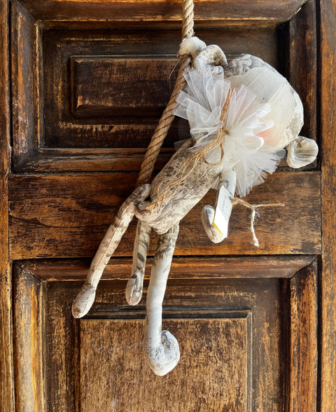 Scimmie in toile de jouy