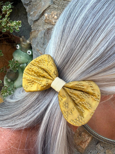 Fiocchi per capelli in tessuto d'arredo-pezzi unici