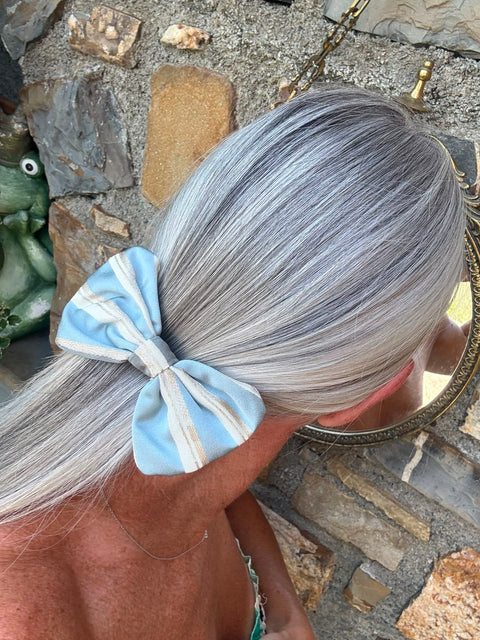 Fiocchi per capelli in tessuto d'arredo-pezzi unici