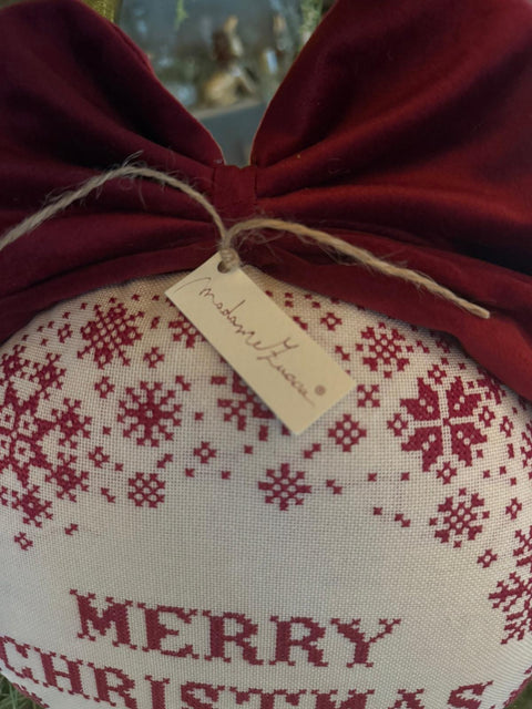 Ballon ricamato a mano