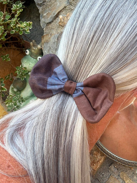 Fiocchi per capelli in tessuto d'arredo-pezzi unici