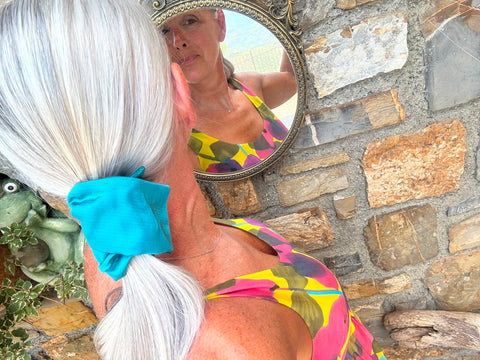Woman in Turquoise