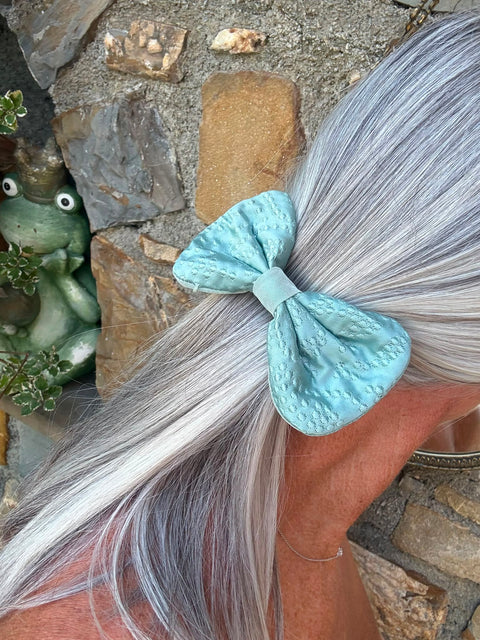 Fiocchi per capelli in tessuto d'arredo-pezzi unici