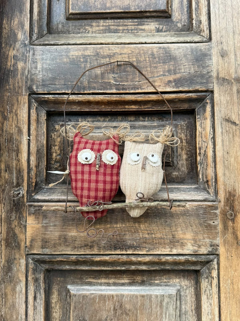 Gufotti in stoffa d'arredo