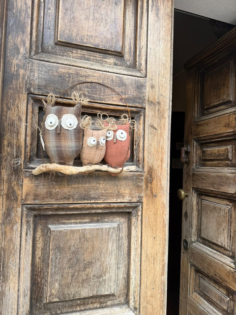 Gufotti in stoffa d'arredo