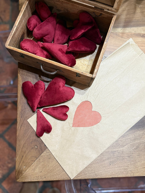 Cuori in sacchetto