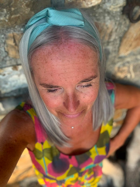 Woman in Turquoise