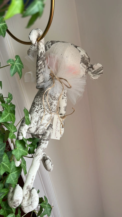 Scimmie in toile de jouy