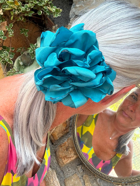 Woman in Turquoise