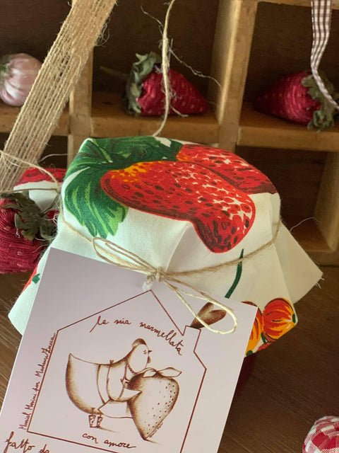 Cartellini per marmellate disegnati a mano