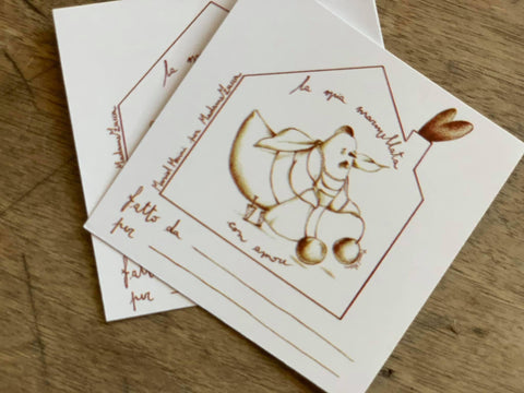 Cartellini per marmellate disegnati a mano