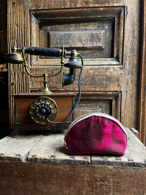 Pochette portachiavi in stoffa d'arredo
