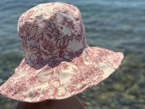 Cappello in toile de jouy