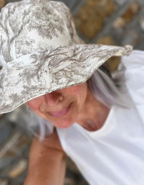 Cappello in toile de jouy