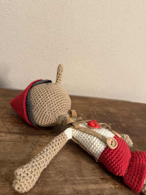 Pinocchio in Amigurumi