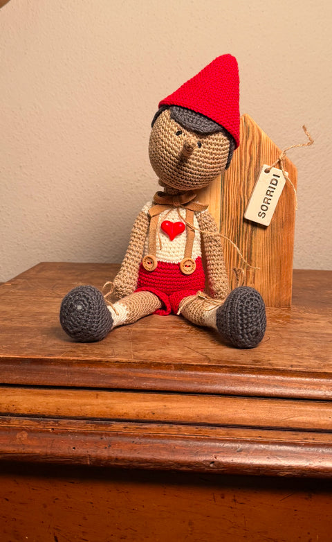 Pinocchio in Amigurumi