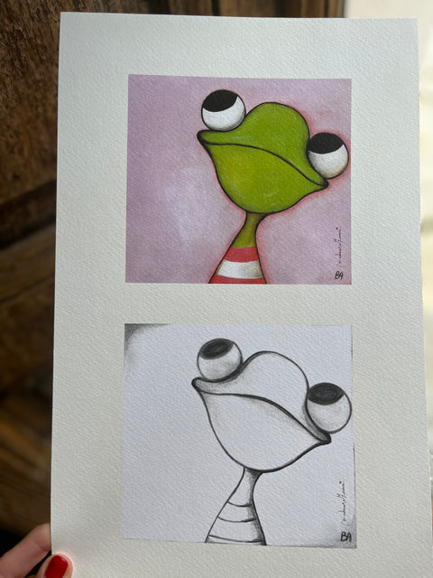 Serigrafie di miei disegni