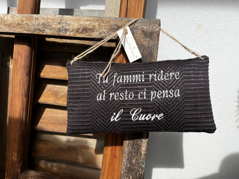 Cuscinetto dei buoni consigli - Cuore