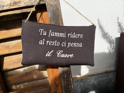Cuscinetto dei buoni consigli - Cuore