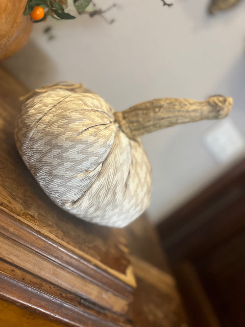 Zucche in tessuto d'arredo