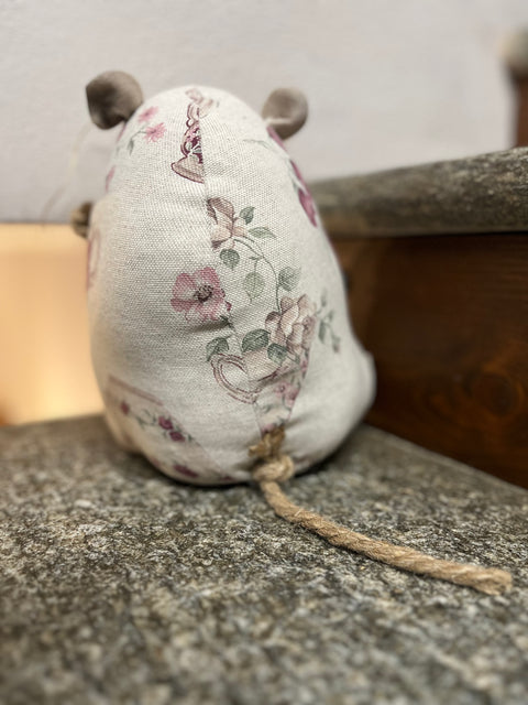 Coordinato con stoffa teiere