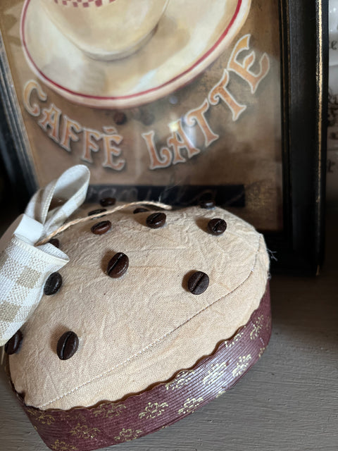 Tortino cuore al caffè