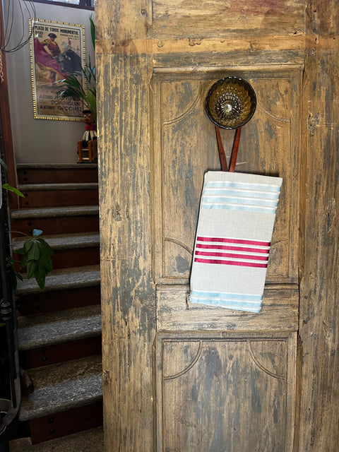 Buste a mano con stoffe d'arredo