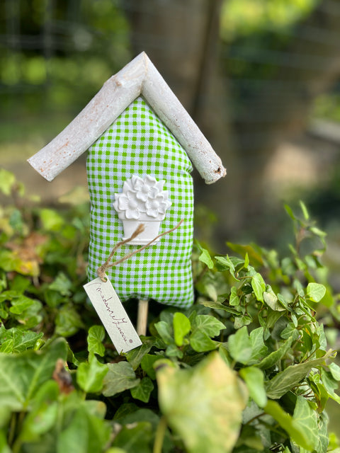 Casette con gesso e bastoncino