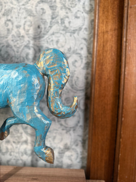 Cavallo da giostra in legno