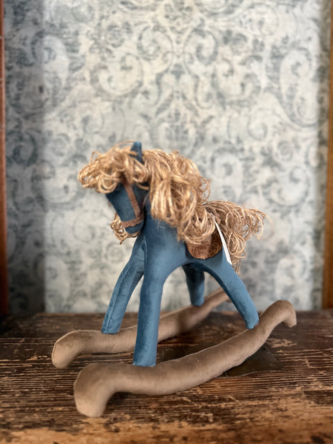 Cavallo da giostra in legno