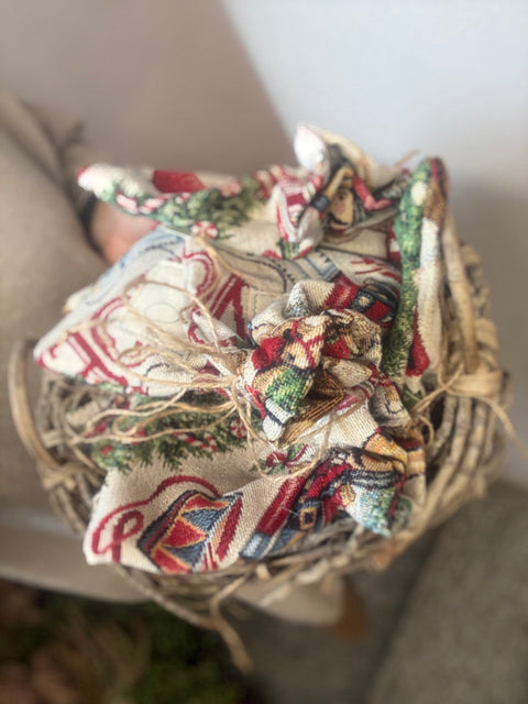 Calendario dell'avvento in gobelin