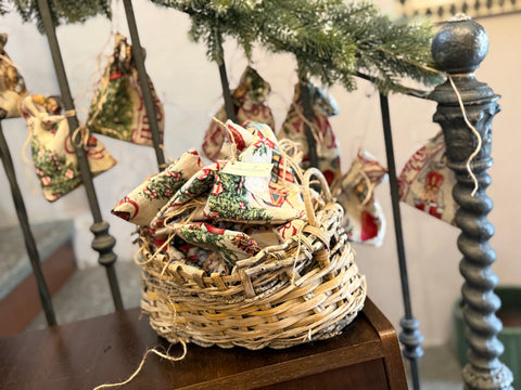 Calendario dell'avvento in gobelin