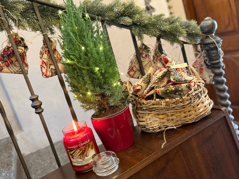 Calendario dell'avvento in gobelin