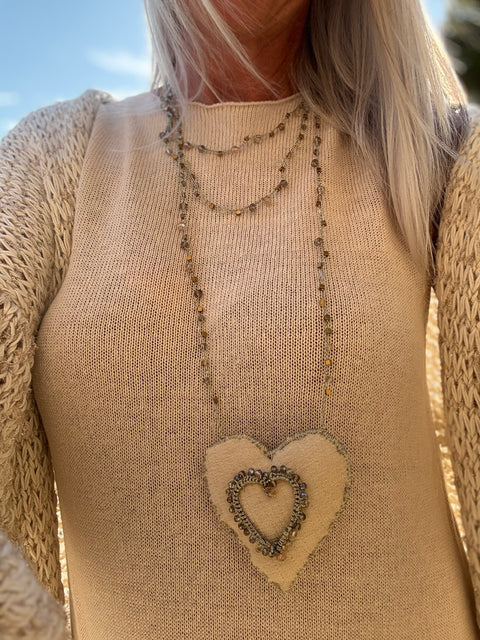 Outfit panna e lurex