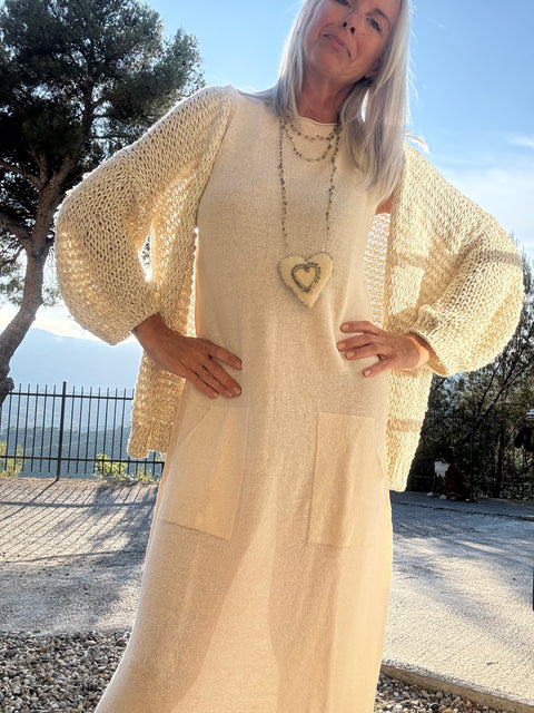 Outfit panna e lurex