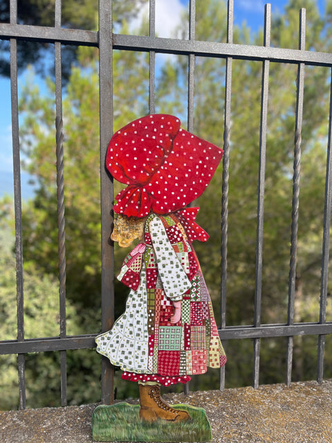 Sagome di legno dipinte a mano Holly Hobbie