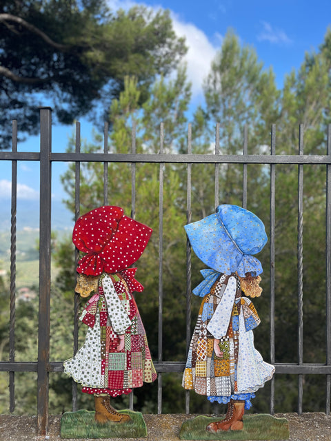 Sagome di legno dipinte a mano Holly Hobbie