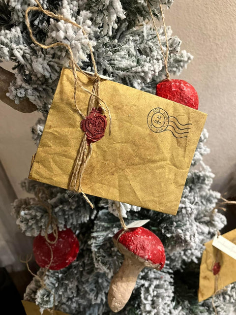 Busta speziata  per scrivere a babbo natale