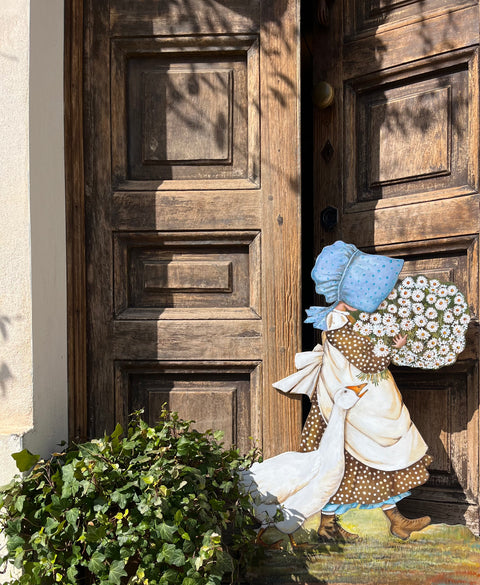 Sagome di legno dipinte a mano Holly Hobbie